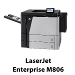 hp LaserJet Enterprise M806
